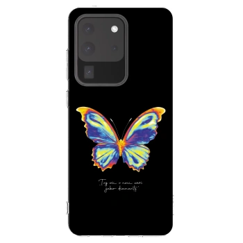 Picasee silikonowe przeźroczyste etui na Samsung Galaxy S20 Ultra 5G G988F - Diamanty Black