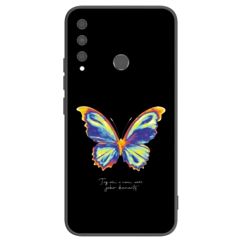 Etui na Huawei P40 Lite E - Diamanty Black