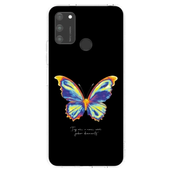 Etui na Honor 9A - Diamanty Black