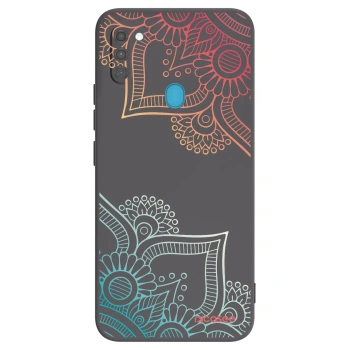 Etui na Samsung Galaxy M11 - Flowers pattern
