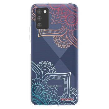 Etui na Samsung Galaxy A03s A037G - Flowers pattern