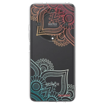 Picasee silikonowe przeźroczyste etui na Honor Magic5 Lite 5G - Flowers pattern