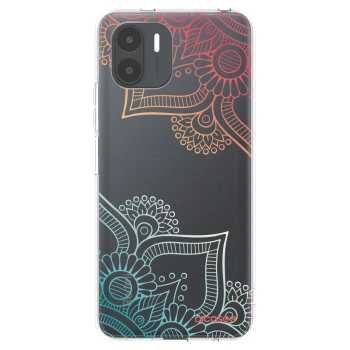 Picasee silikonowe przeźroczyste etui na Xiaomi Redmi A2 - Flowers pattern