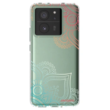 Picasee silikonowe przeźroczyste etui na Xiaomi 13T Pro - Flowers pattern