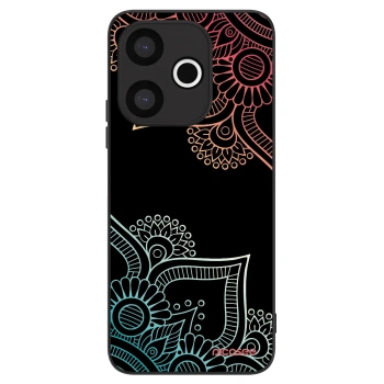 Etui na Xiaomi Redmi 13 4G - Flowers pattern