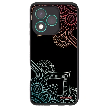 Etui na Honor 400 Lite 5G - Flowers pattern