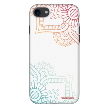 Etui na Apple iPhone SE 2020 - Flowers pattern