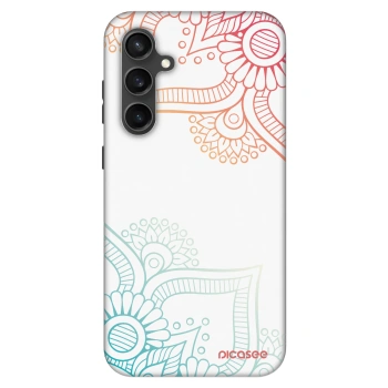 Etui na Samsung Galaxy S23 FE S711B - Flowers pattern