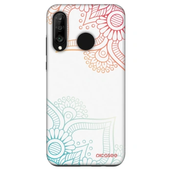 Etui na Huawei P30 Lite - Flowers pattern