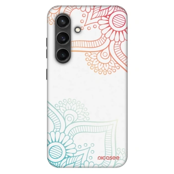 Etui na Samsung Galaxy S24 S921B 5G - Flowers pattern