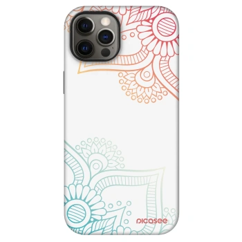 Etui na Apple iPhone 12 Pro - Flowers pattern