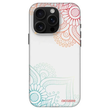 Picasee Fashion Case MagSafe na Apple iPhone 16 Pro - Flowers pattern
