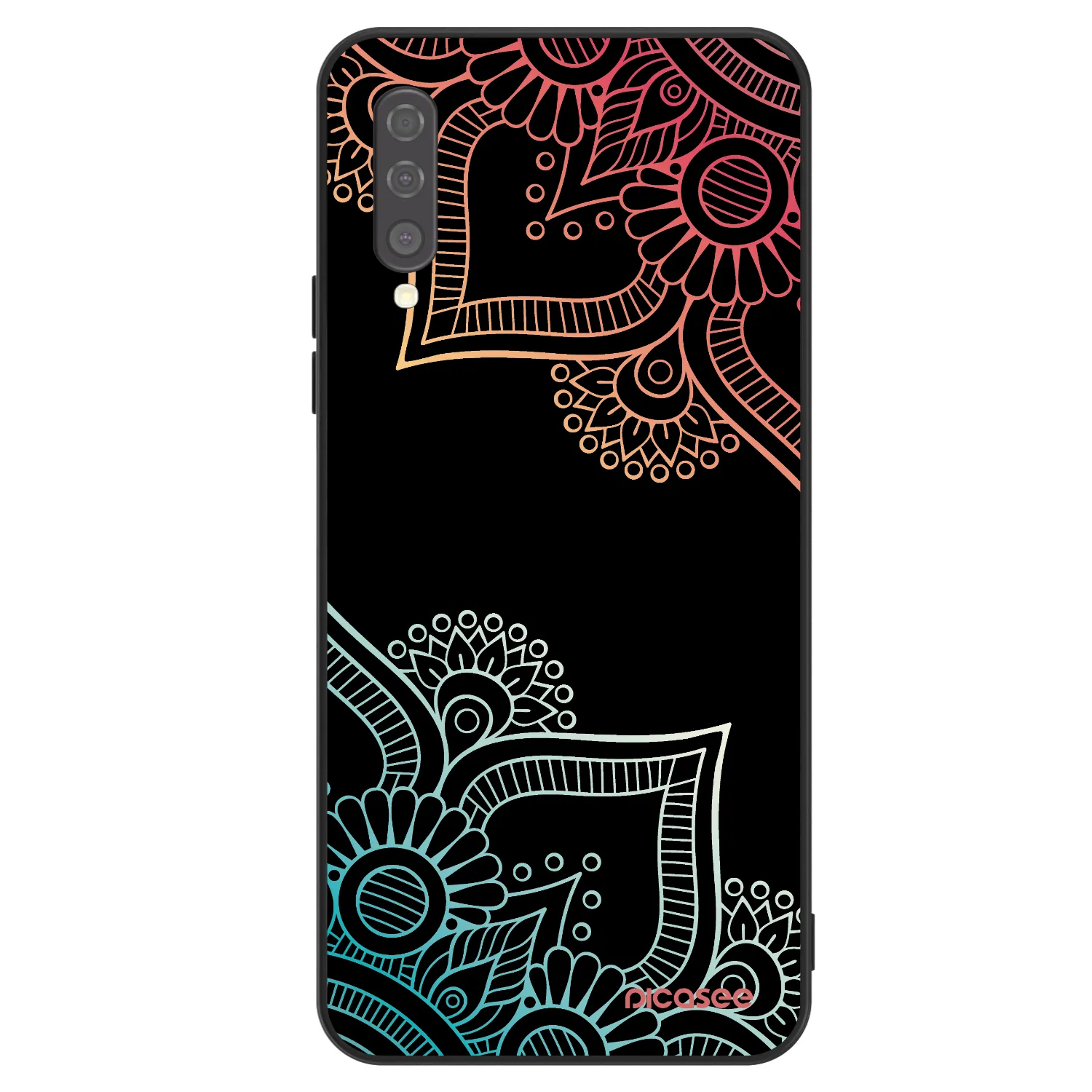 Picasee ULTIMATE CASE na Samsung Galaxy A50 A505F - Flowers pattern