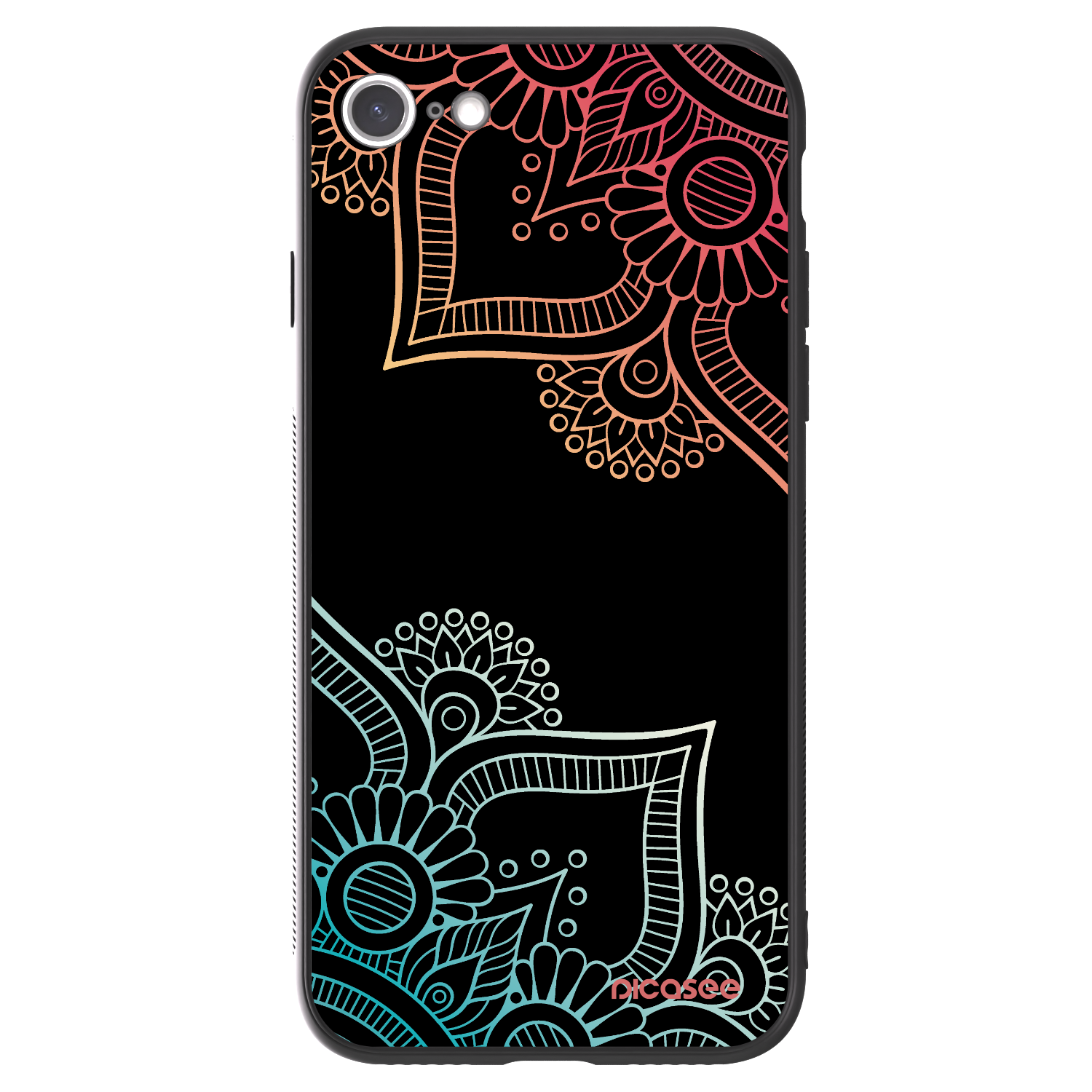 Picasee ULTIMATE CASE na Apple iPhone SE 2020 - Flowers pattern