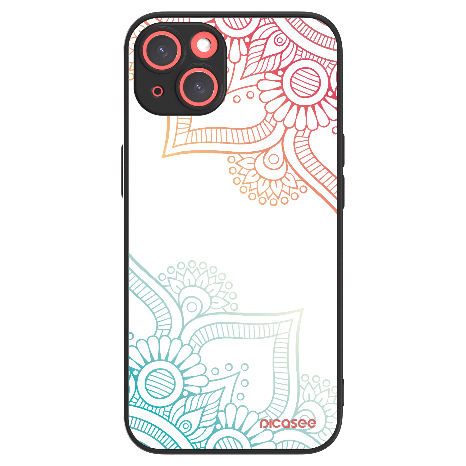 Picasee ULTIMATE CASE MagSafe pro Apple iPhone 13 - Flowers pattern