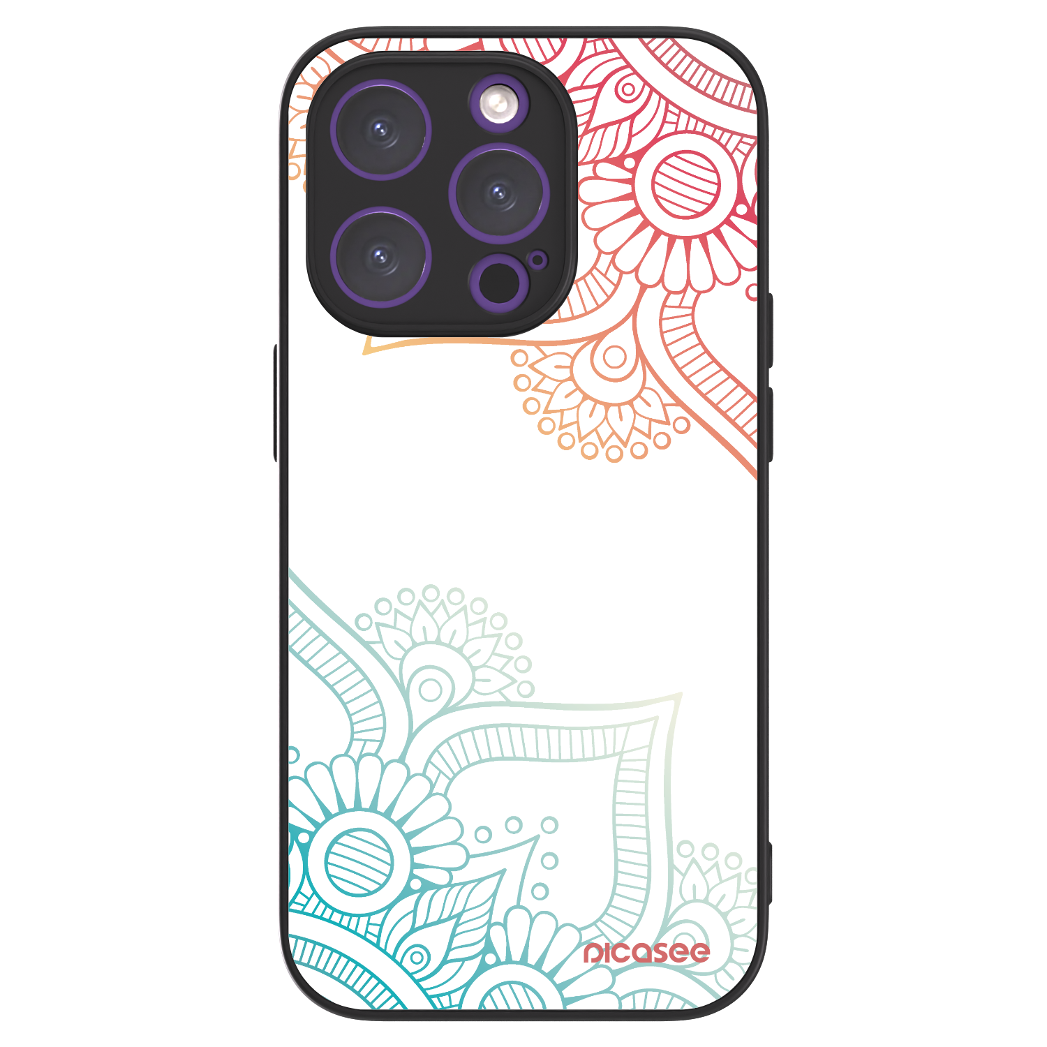 Picasee ULTIMATE CASE MagSafe pro Apple iPhone 14 Pro - Flowers pattern