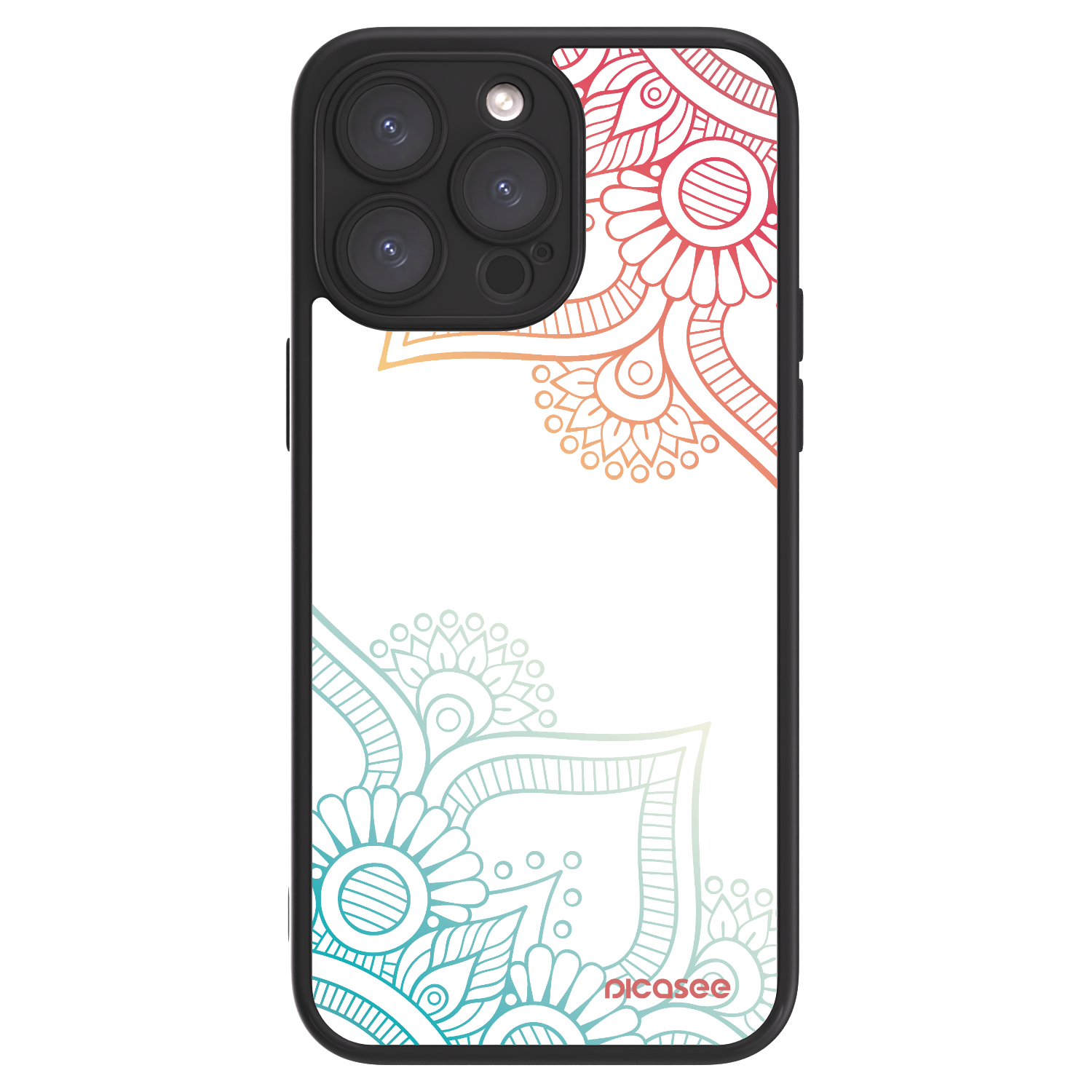 Picasee ULTIMATE CASE MagSafe pro Apple iPhone 15 Pro Max - Flowers pattern