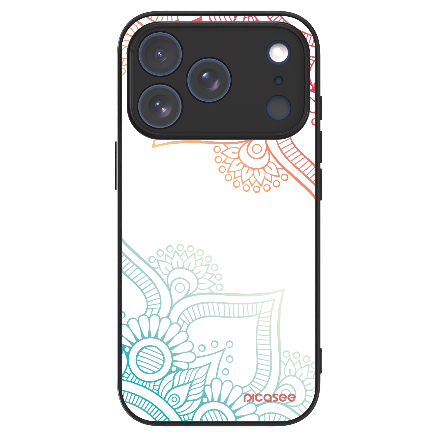 Picasee ULTIMATE CASE MagSafe pro Apple iPhone 17 Pro - Flowers pattern