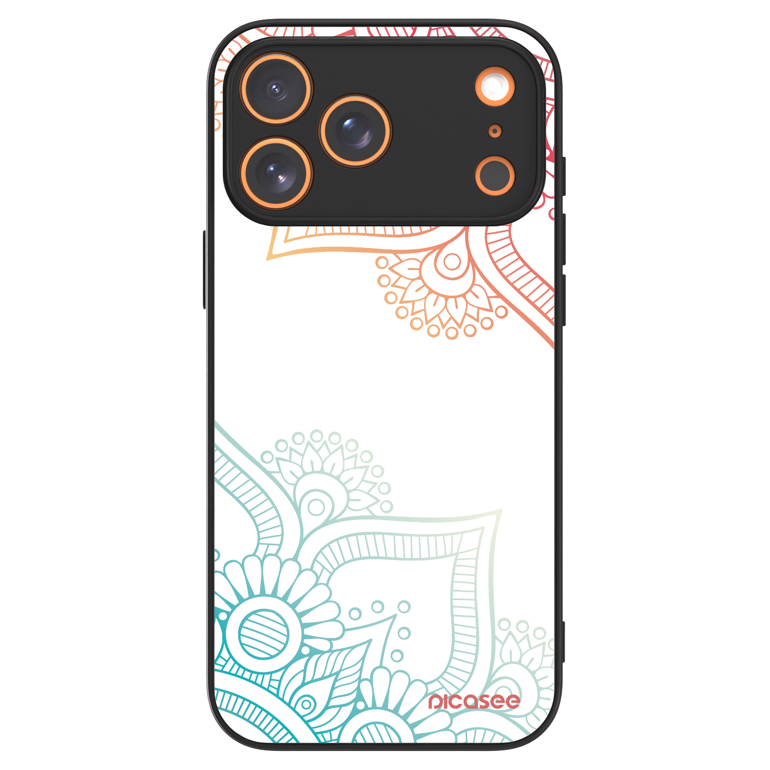 Picasee ULTIMATE CASE MagSafe pro Apple iPhone 17 Pro Max - Flowers pattern