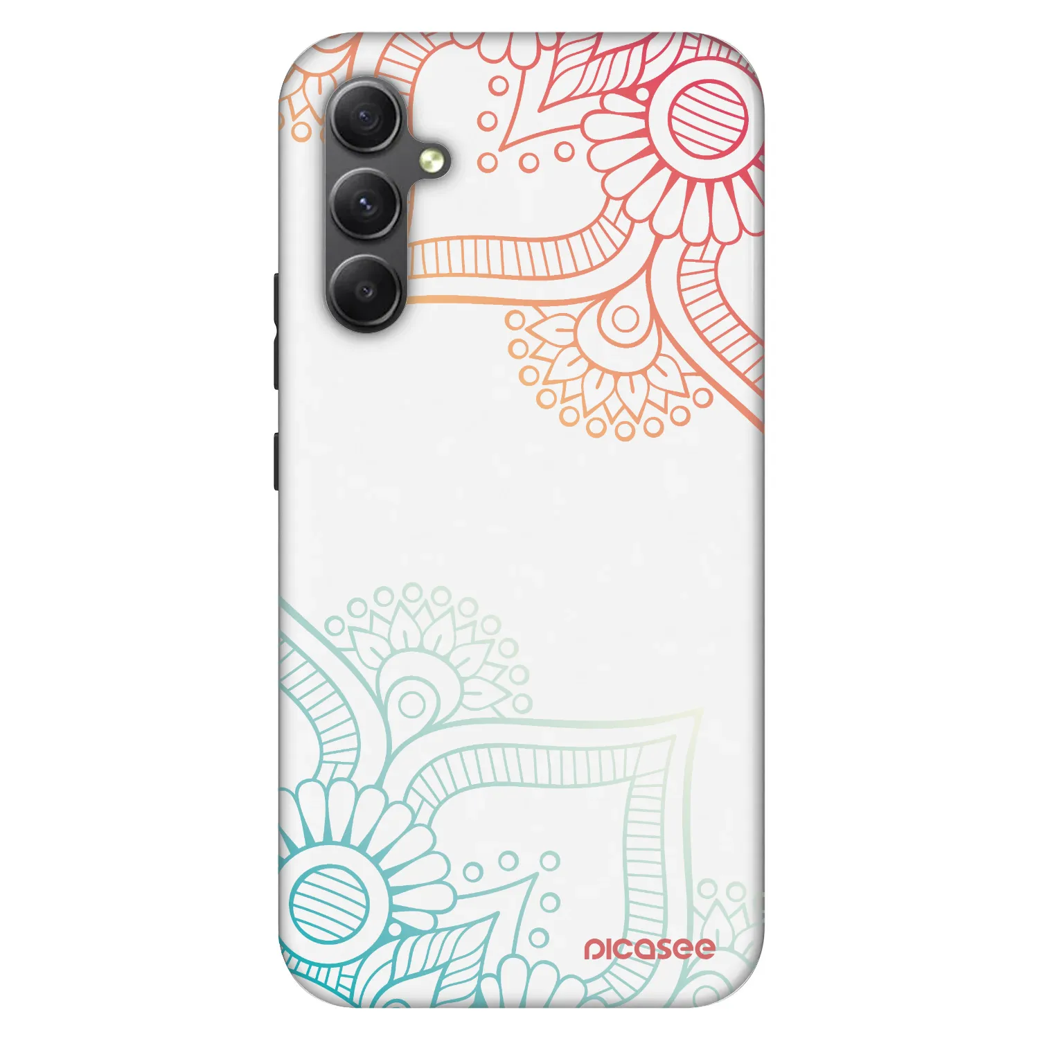 Picasee Fashion Case na Samsung Galaxy A34 5G A346B - Flowers pattern