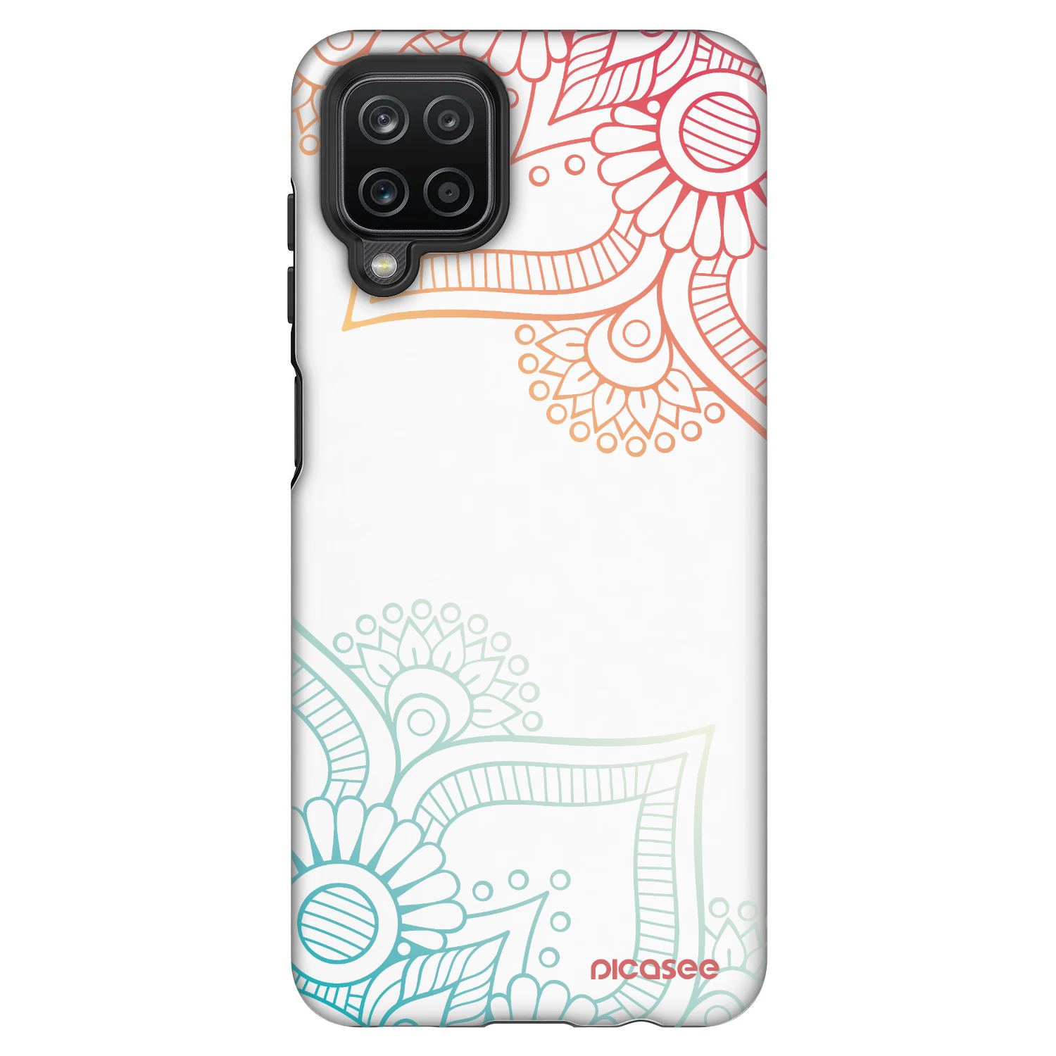 Picasee Fashion Case na Samsung Galaxy A12 A125F - Flowers pattern