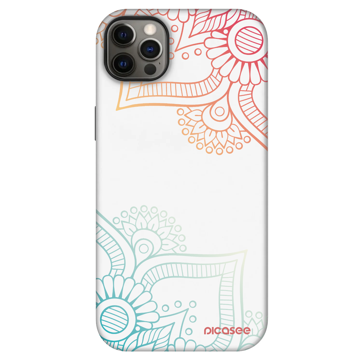 Picasee Fashion Case MagSafe na Apple iPhone 12 Pro Max - Flowers pattern