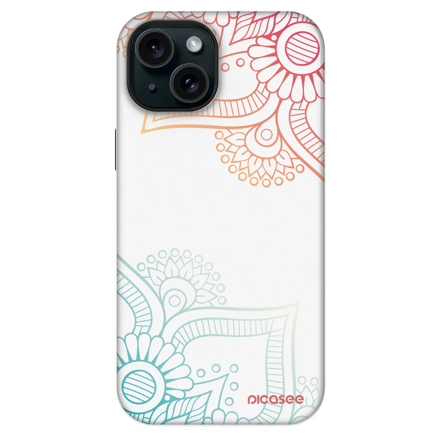 Picasee Fashion Case MagSafe na Apple iPhone 13 - Flowers pattern