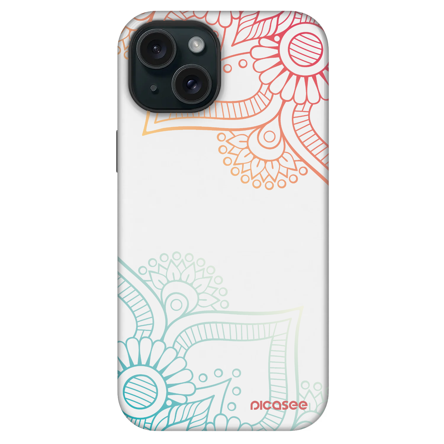 Picasee Fashion Case MagSafe na Apple iPhone 15 - Flowers pattern