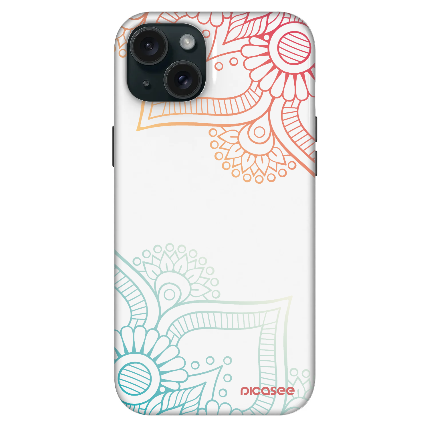 Picasee Fashion Case MagSafe na Apple iPhone 15 Plus - Flowers pattern