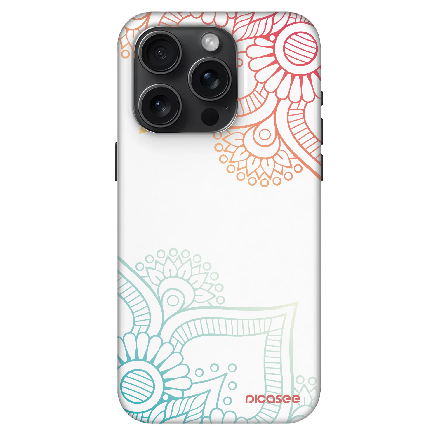 Picasee Fashion Case MagSafe na Apple iPhone 15 Pro - Flowers pattern