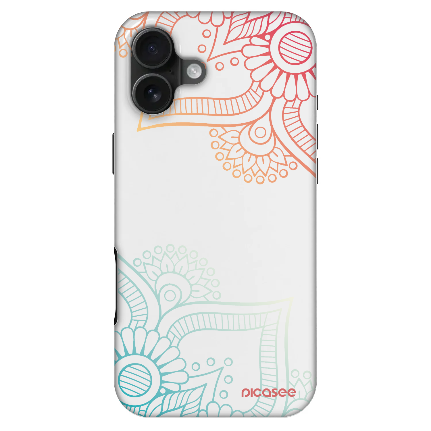 Picasee Fashion Case MagSafe na Apple iPhone 16 Plus - Flowers pattern