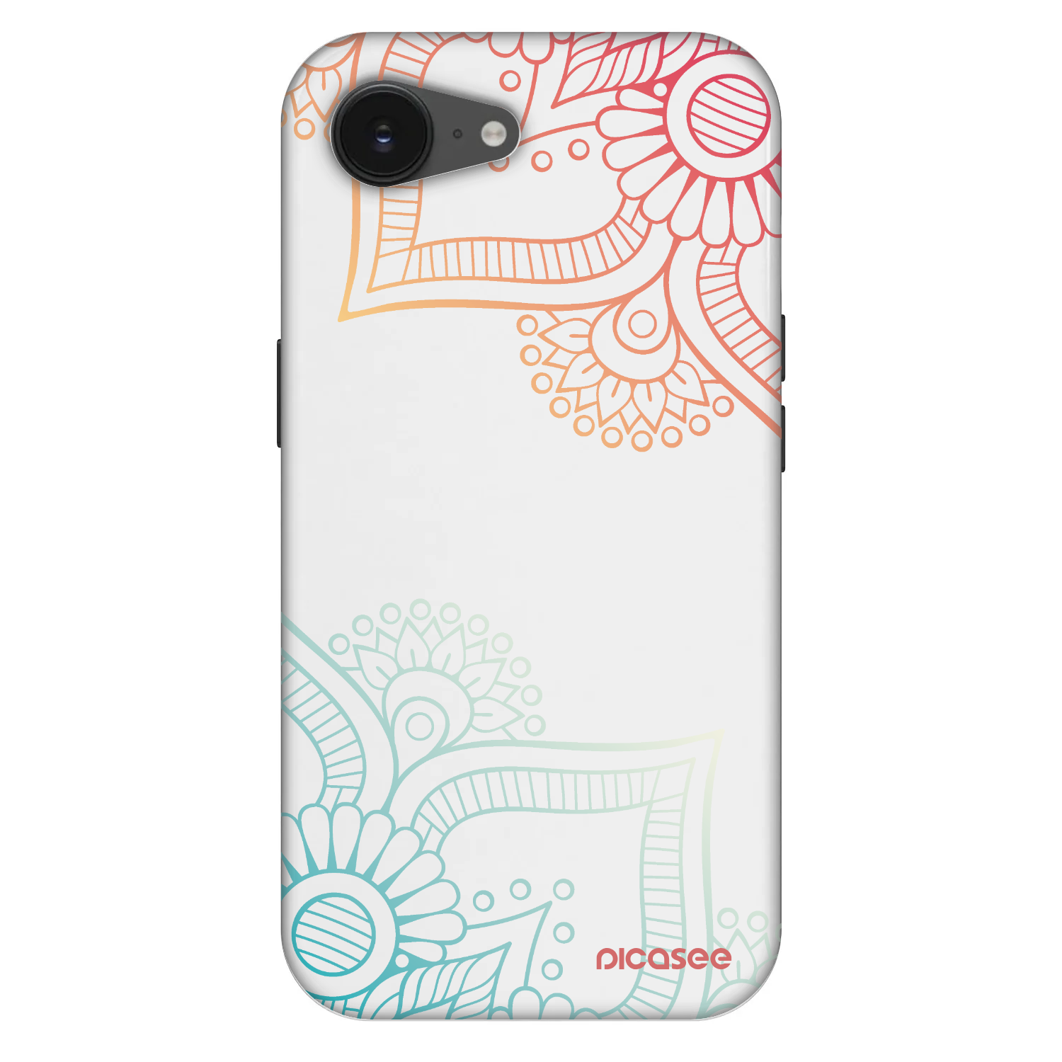 Picasee Fashion Case MagSafe na Apple iPhone 16e - Flowers pattern