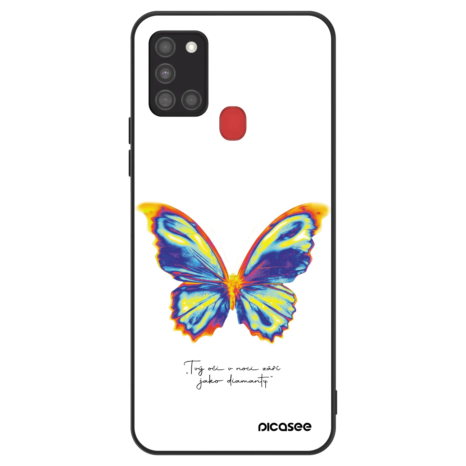 Picasee ULTIMATE CASE na Samsung Galaxy A21s - Diamanty White