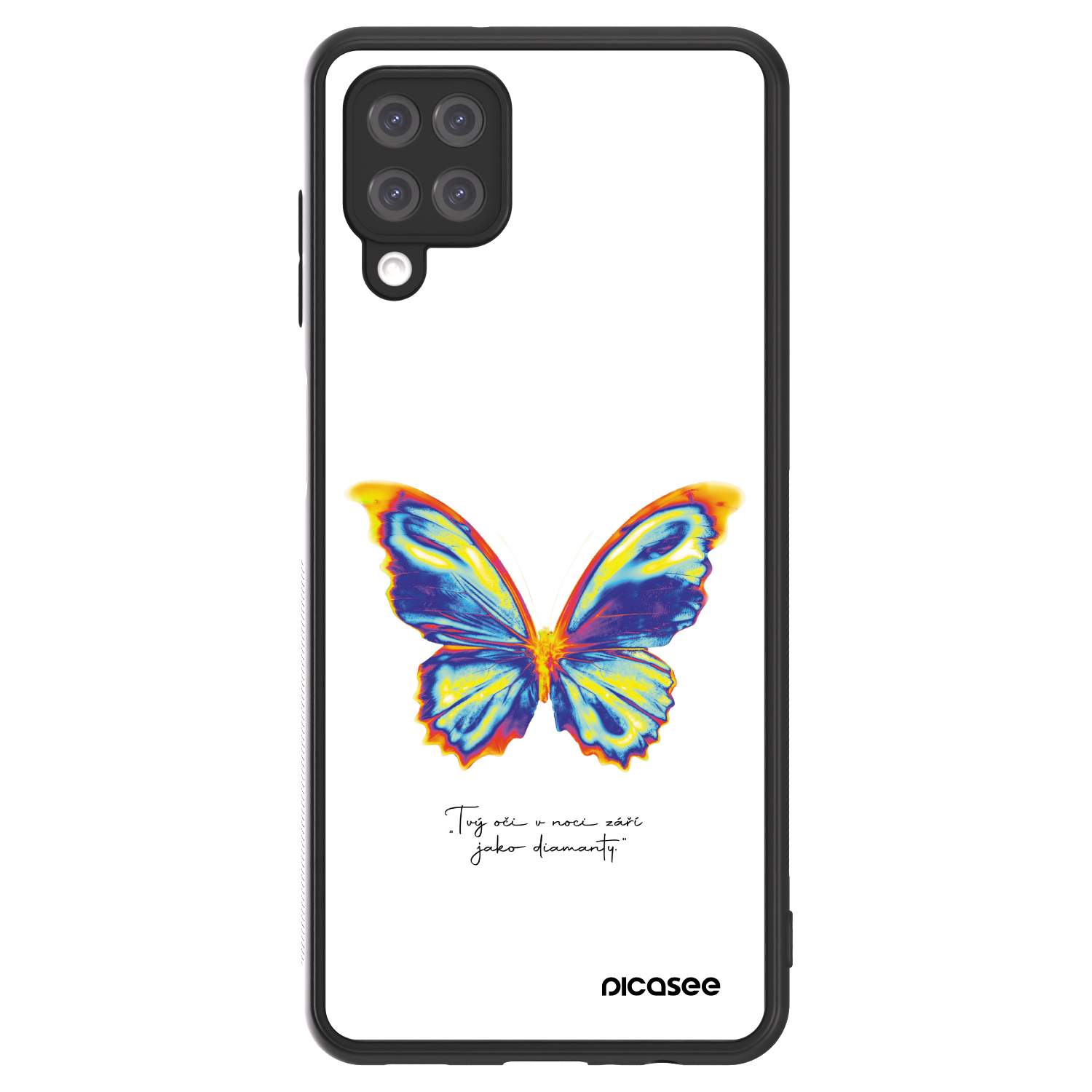 Picasee ULTIMATE CASE na Samsung Galaxy A12 A125F - Diamanty White