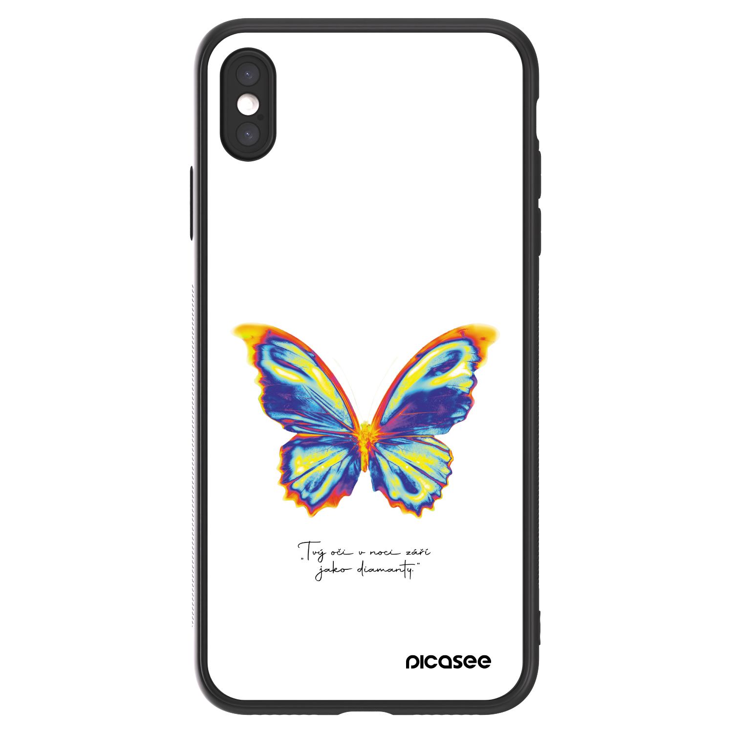 Picasee ULTIMATE CASE na Apple iPhone XS Max - Diamanty White