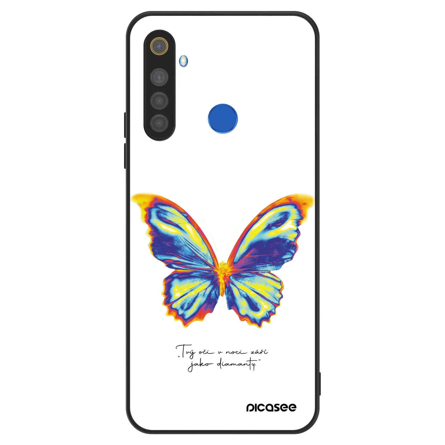 Picasee ULTIMATE CASE na Realme 5 - Diamanty White