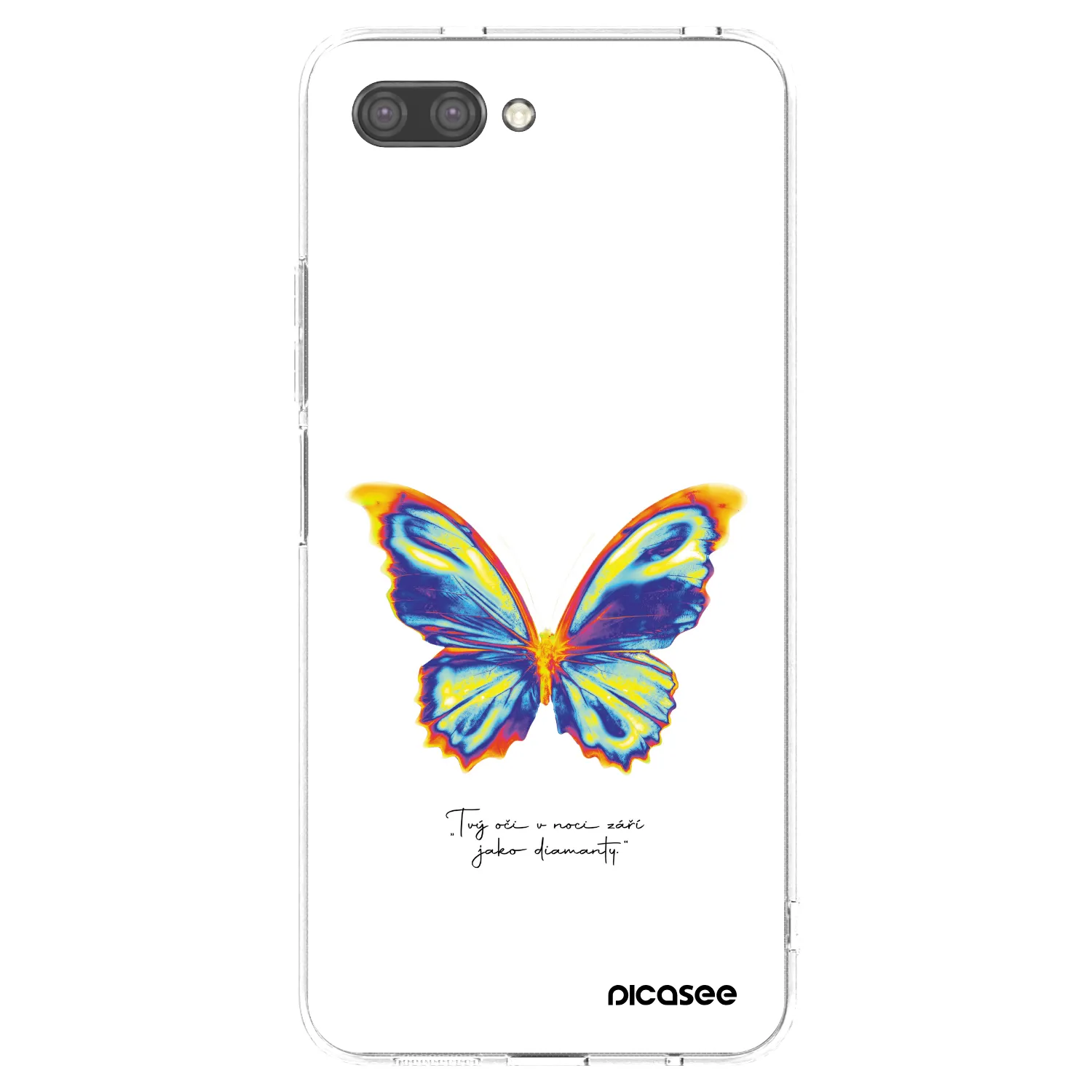 Picasee silikonowe przeźroczyste etui na Honor 10 - Diamanty White