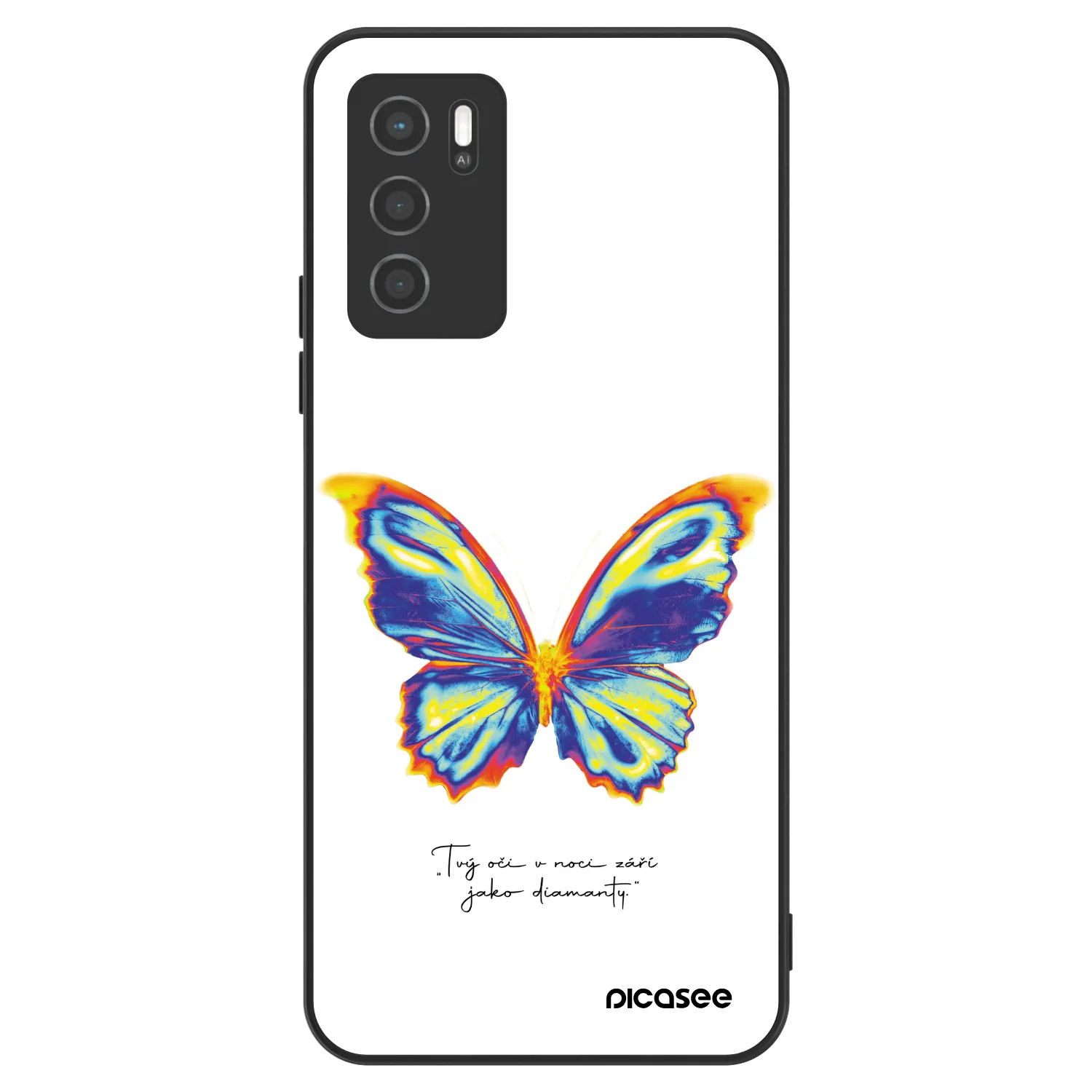 Picasee ULTIMATE CASE na OPPO A16s - Diamanty White