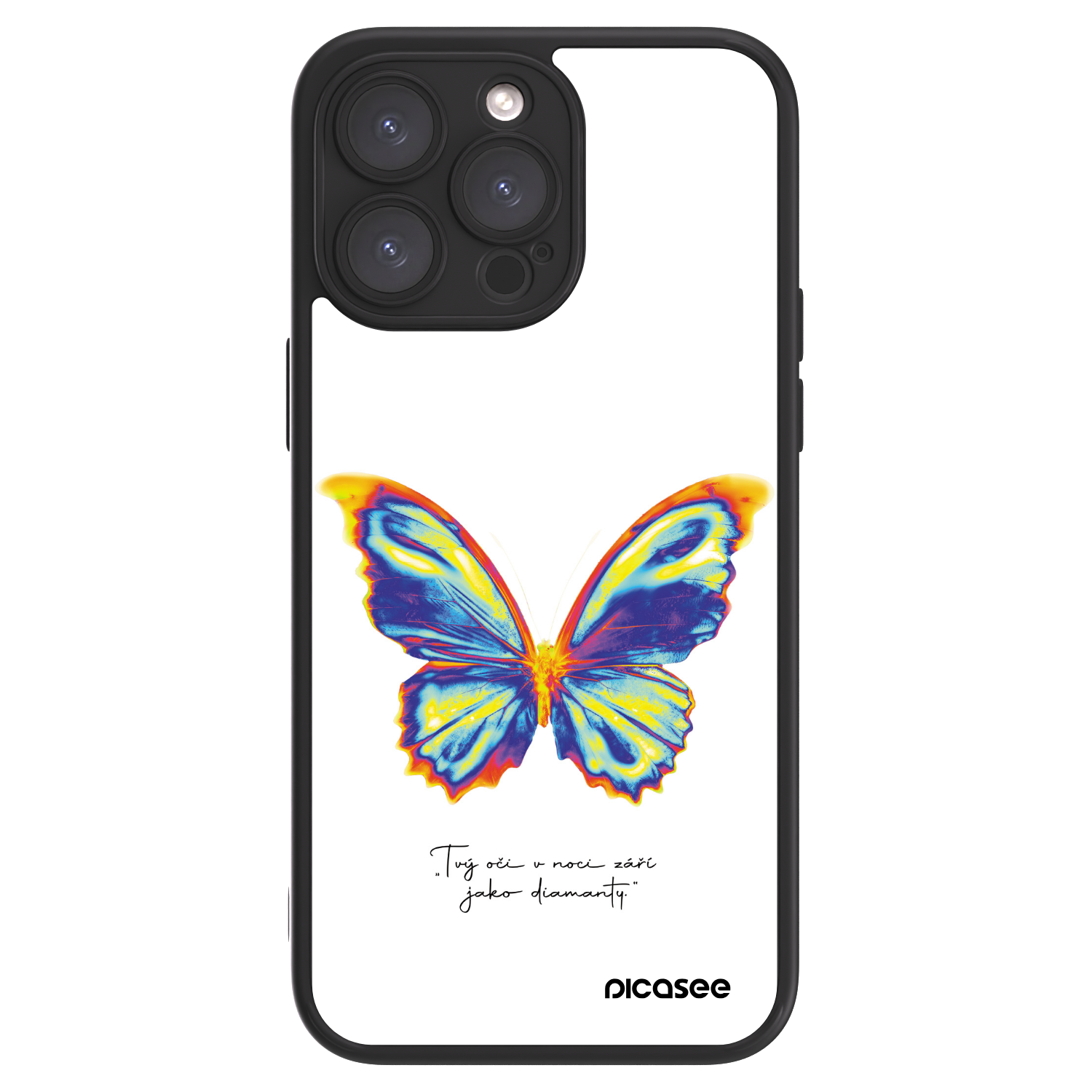 Picasee ULTIMATE CASE MagSafe pro Apple iPhone 15 Pro Max - Diamanty White