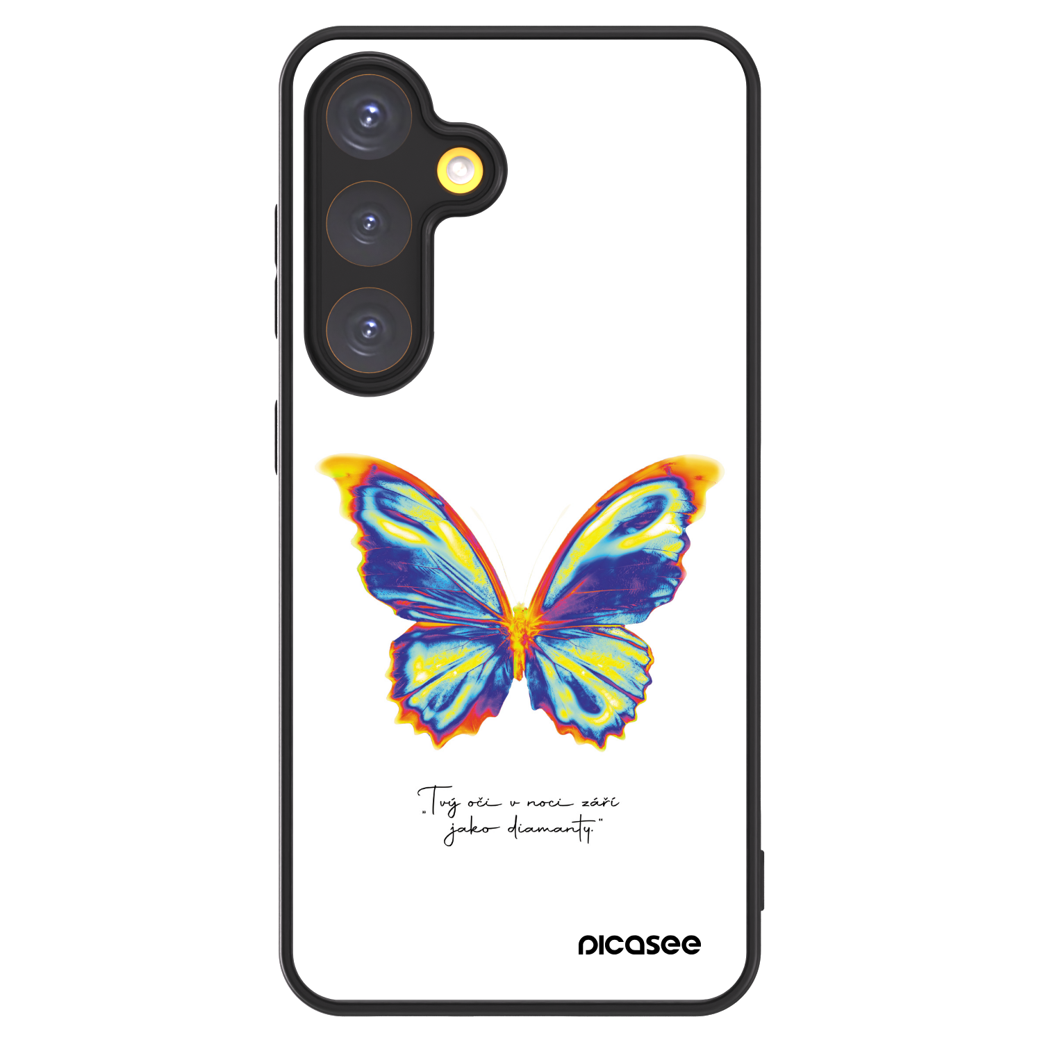 Picasee ULTIMATE CASE PowerShare pro Samsung Galaxy S24 S921B 5G - Diamanty White