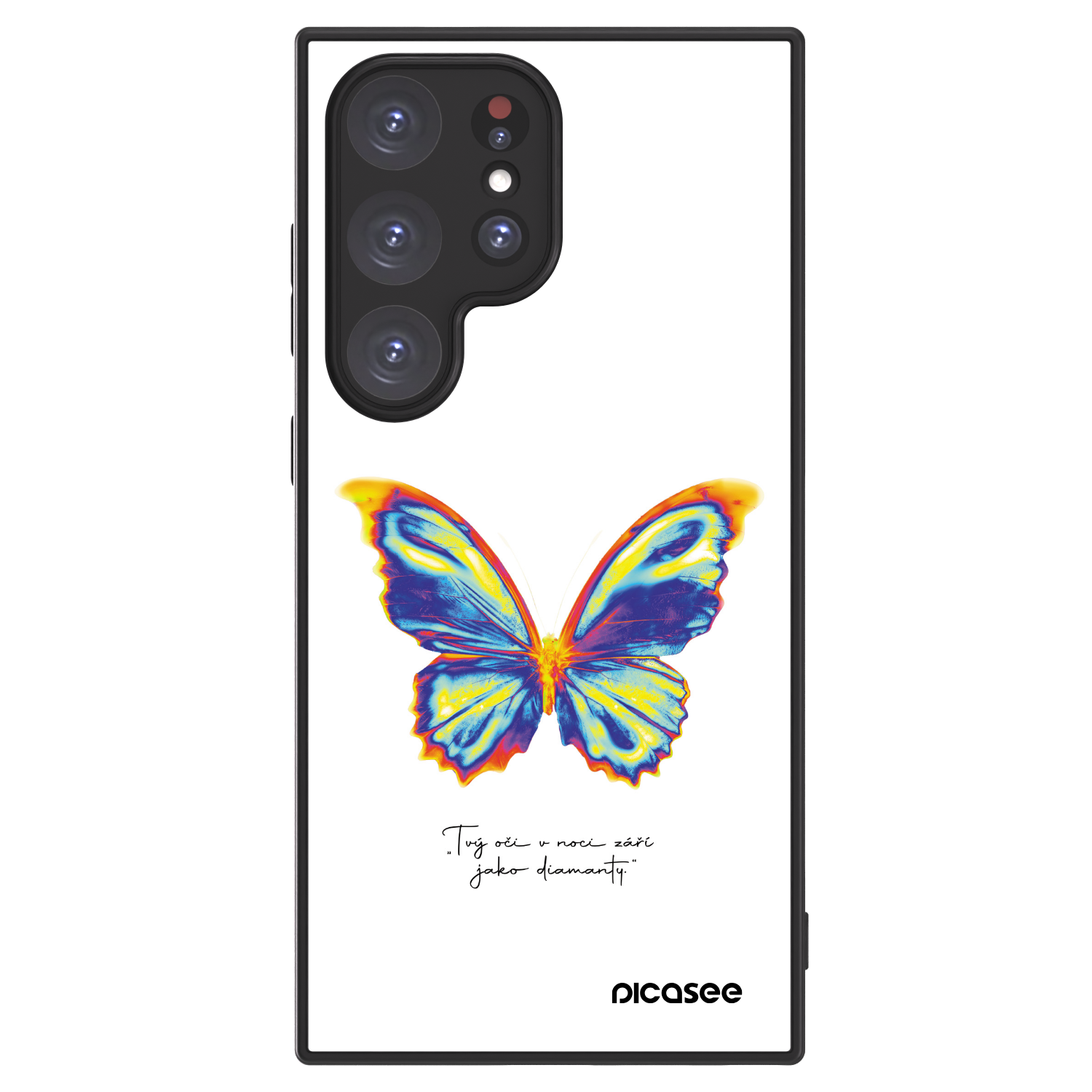 Picasee ULTIMATE CASE PowerShare pro Samsung Galaxy S24 Ultra S928B 5G - Diamanty White