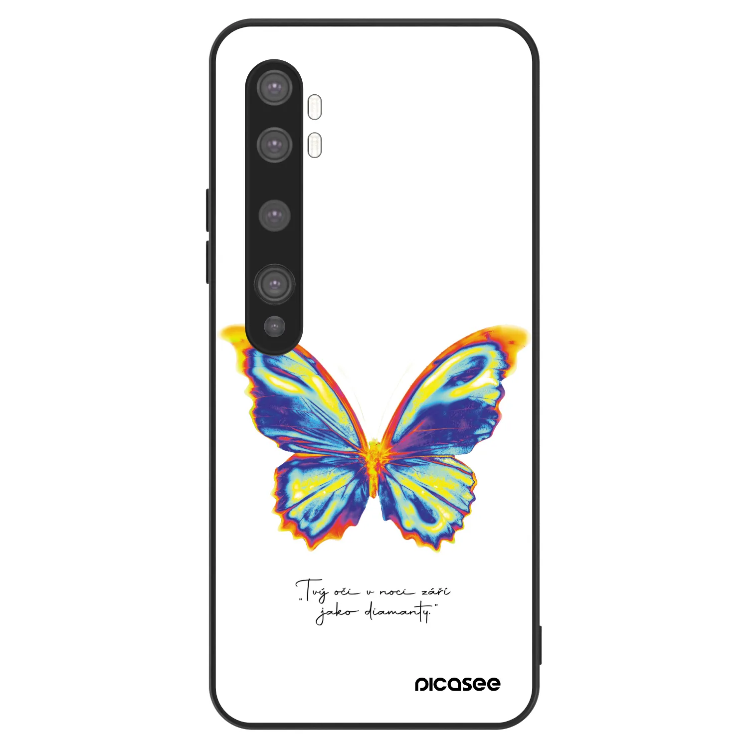 Picasee ULTIMATE CASE na Xiaomi Mi Note 10 (Pro) - Diamanty White