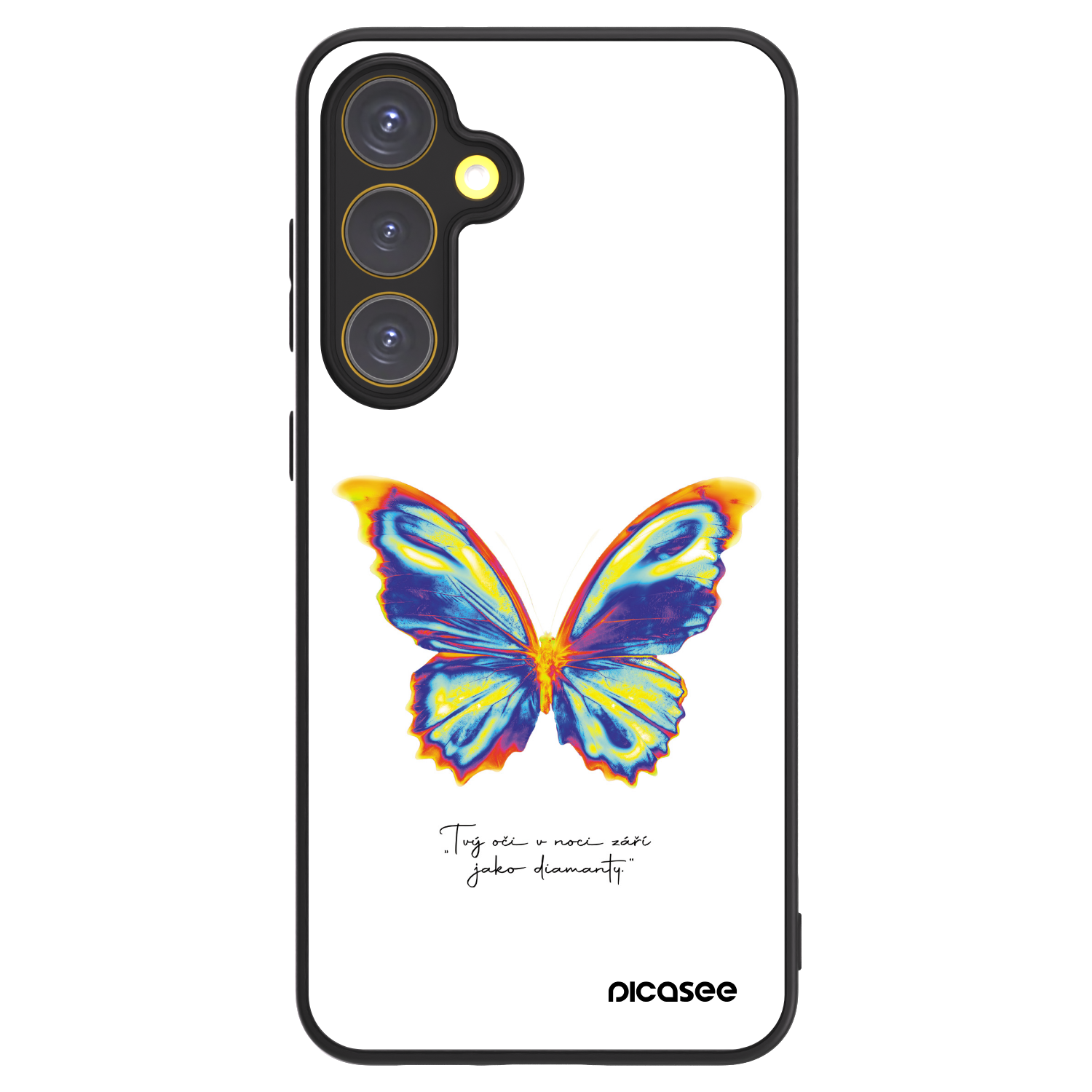 Picasee ULTIMATE CASE PowerShare pro Samsung Galaxy S24 FE S721B - Diamanty White