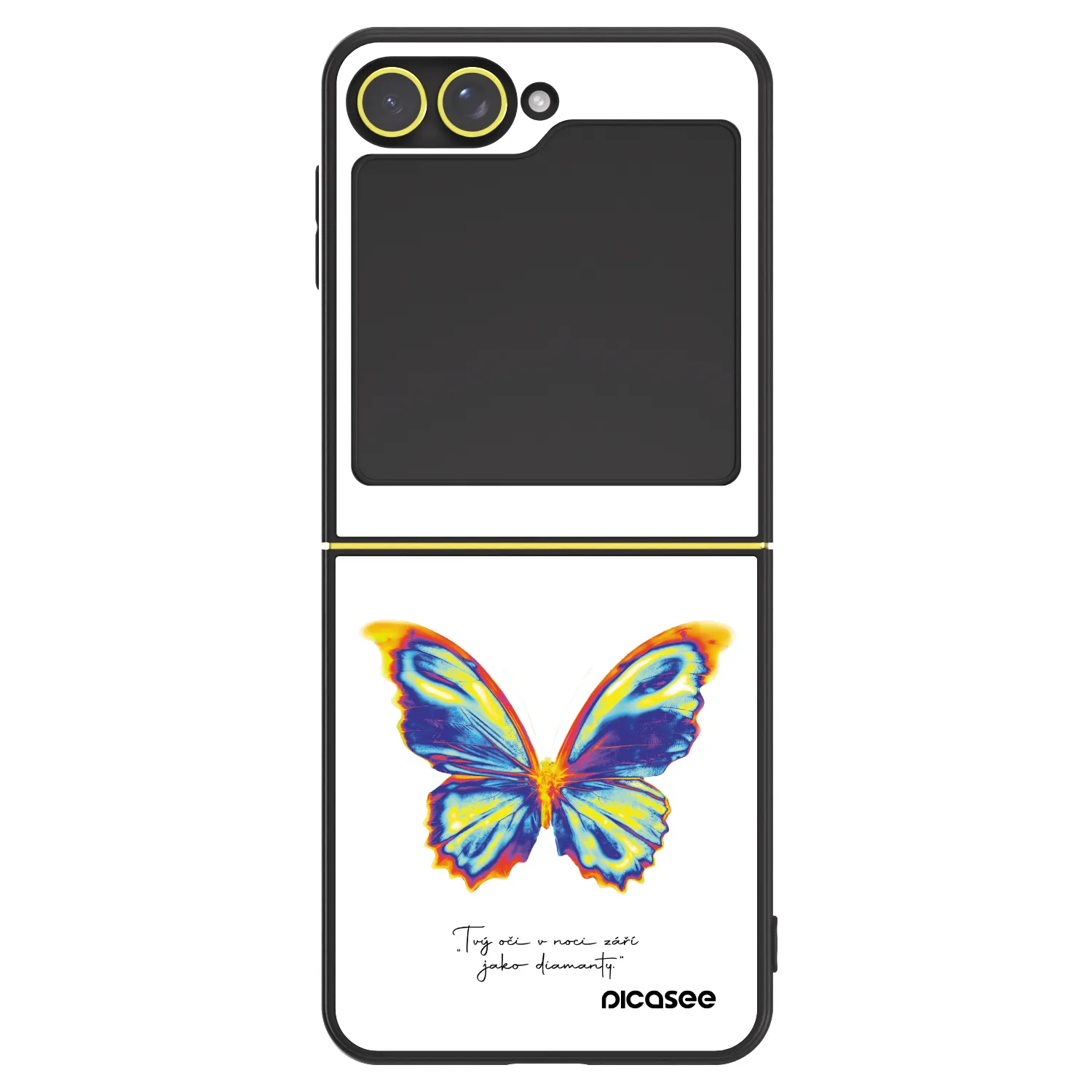 Picasee ULTIMATE CASE na Samsung Galaxy Z Flip6 5G - Diamanty White