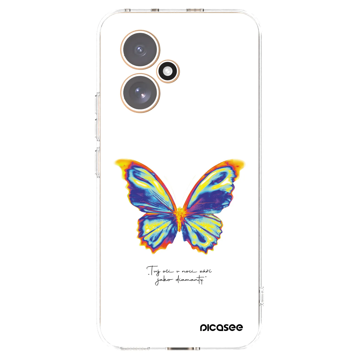 Picasee silikonowe przeźroczyste etui na Honor 400 5G - Diamanty White