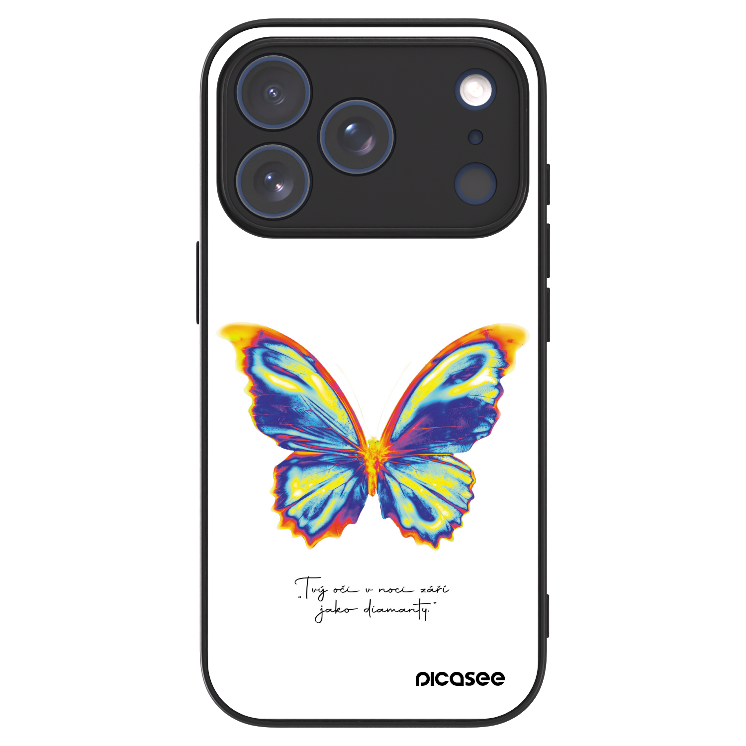 Picasee ULTIMATE CASE MagSafe pro Apple iPhone 17 Pro - Diamanty White