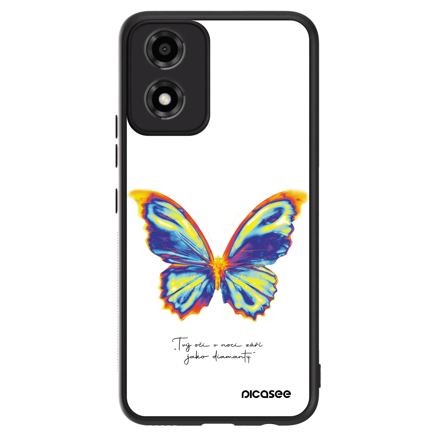 Picasee ULTIMATE CASE na Motorola Moto E14 - Diamanty White