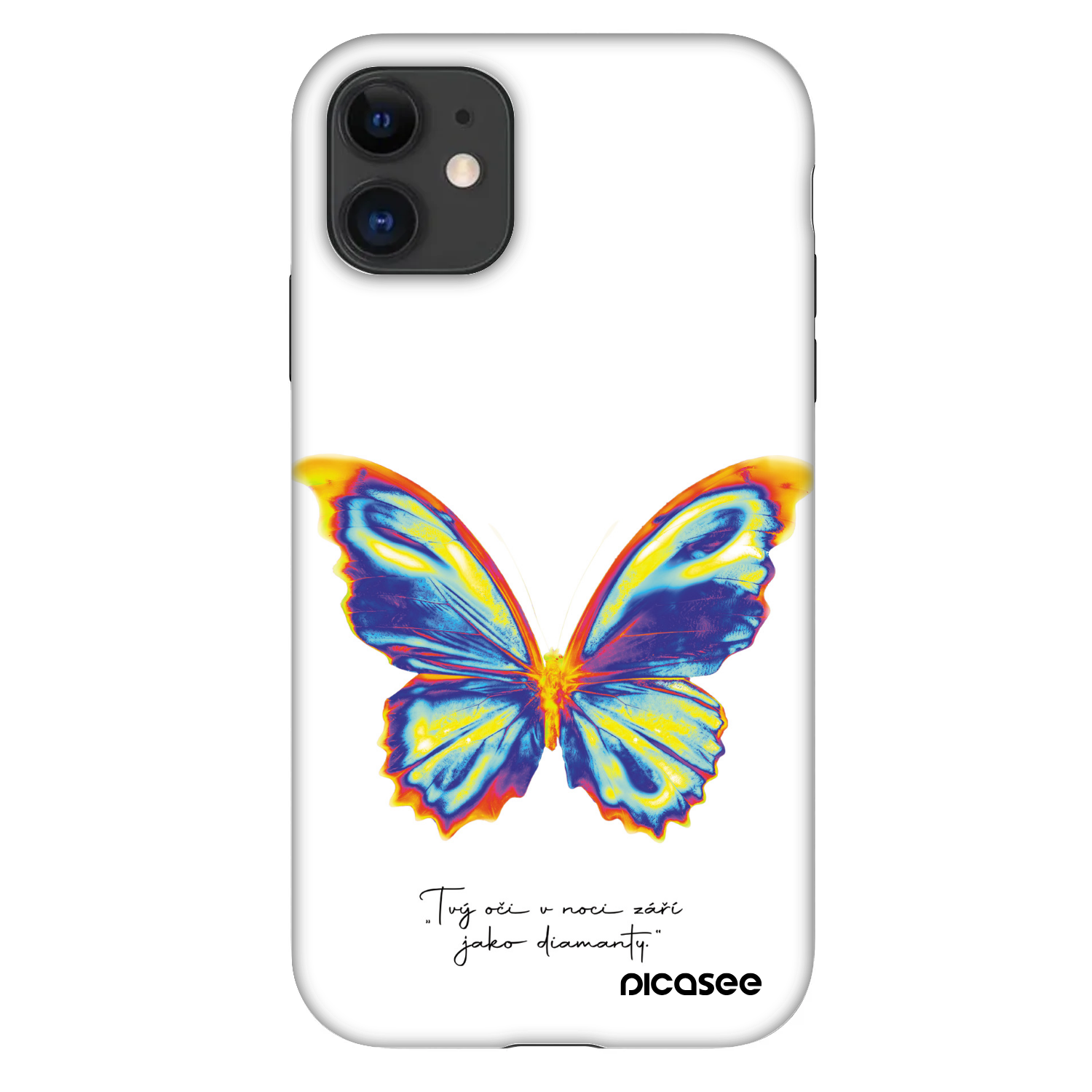 Picasee Fashion Case na Apple iPhone 11 - Diamanty White