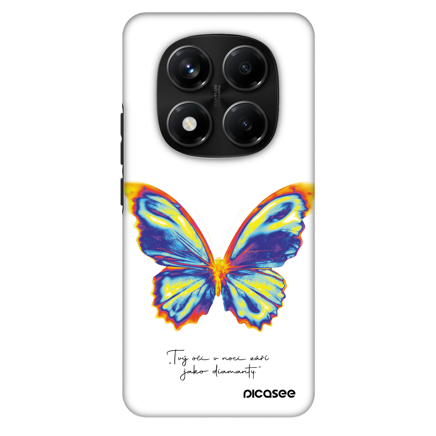 Picasee Fashion Case na Xiaomi Redmi Note 14 Pro+ 5G - Diamanty White