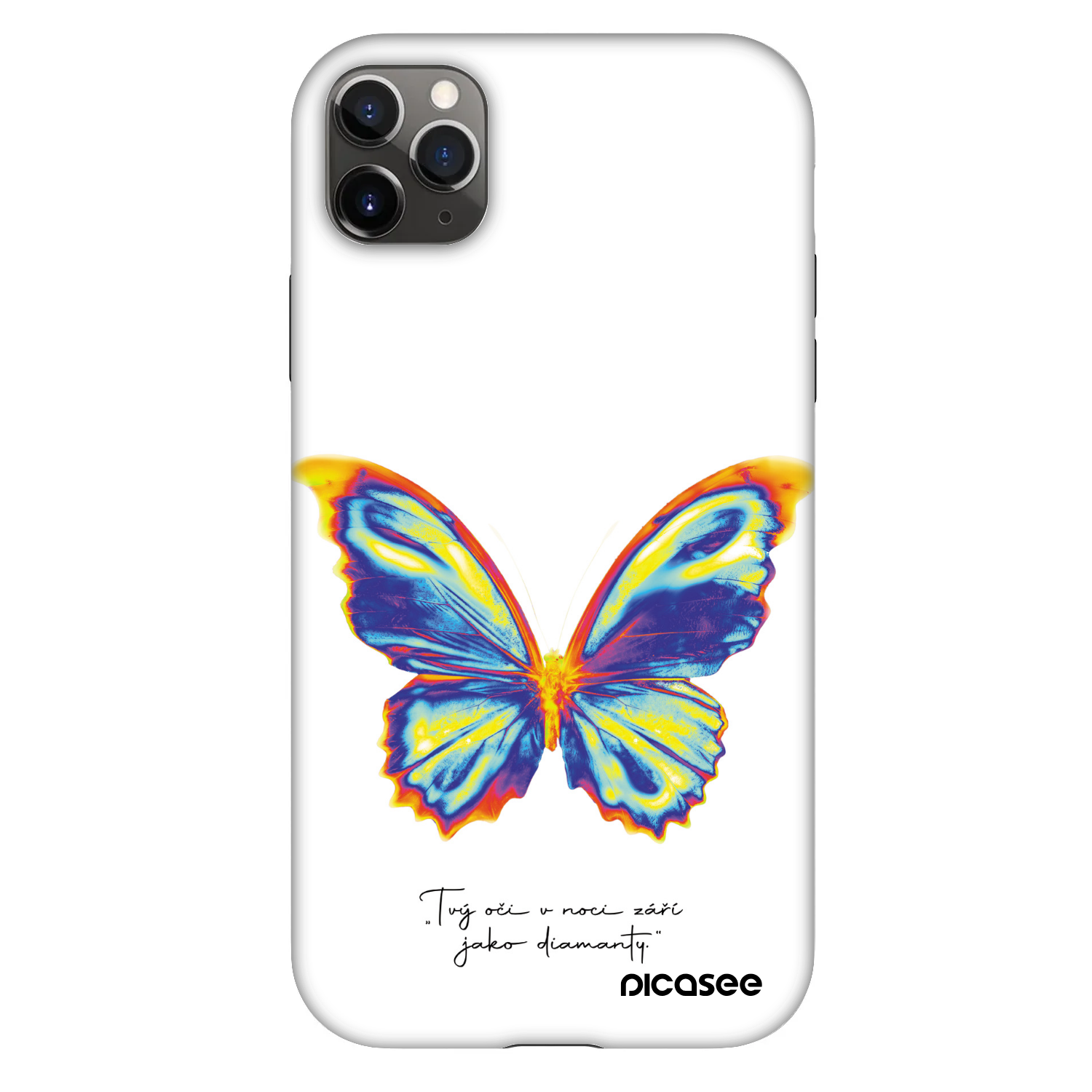 Picasee Fashion Case na Apple iPhone 11 Pro Max - Diamanty White